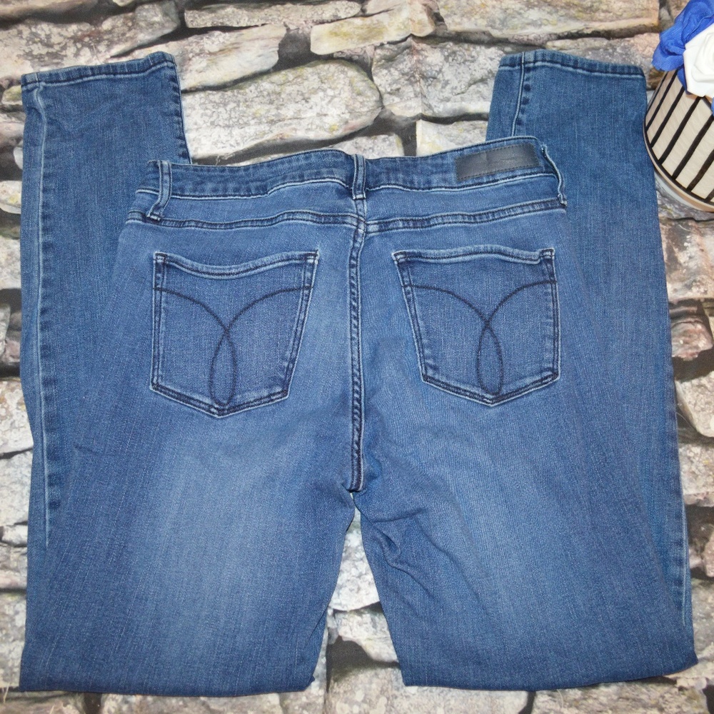 Calvin Klein Women's Blue Skinny Jeans Size 30